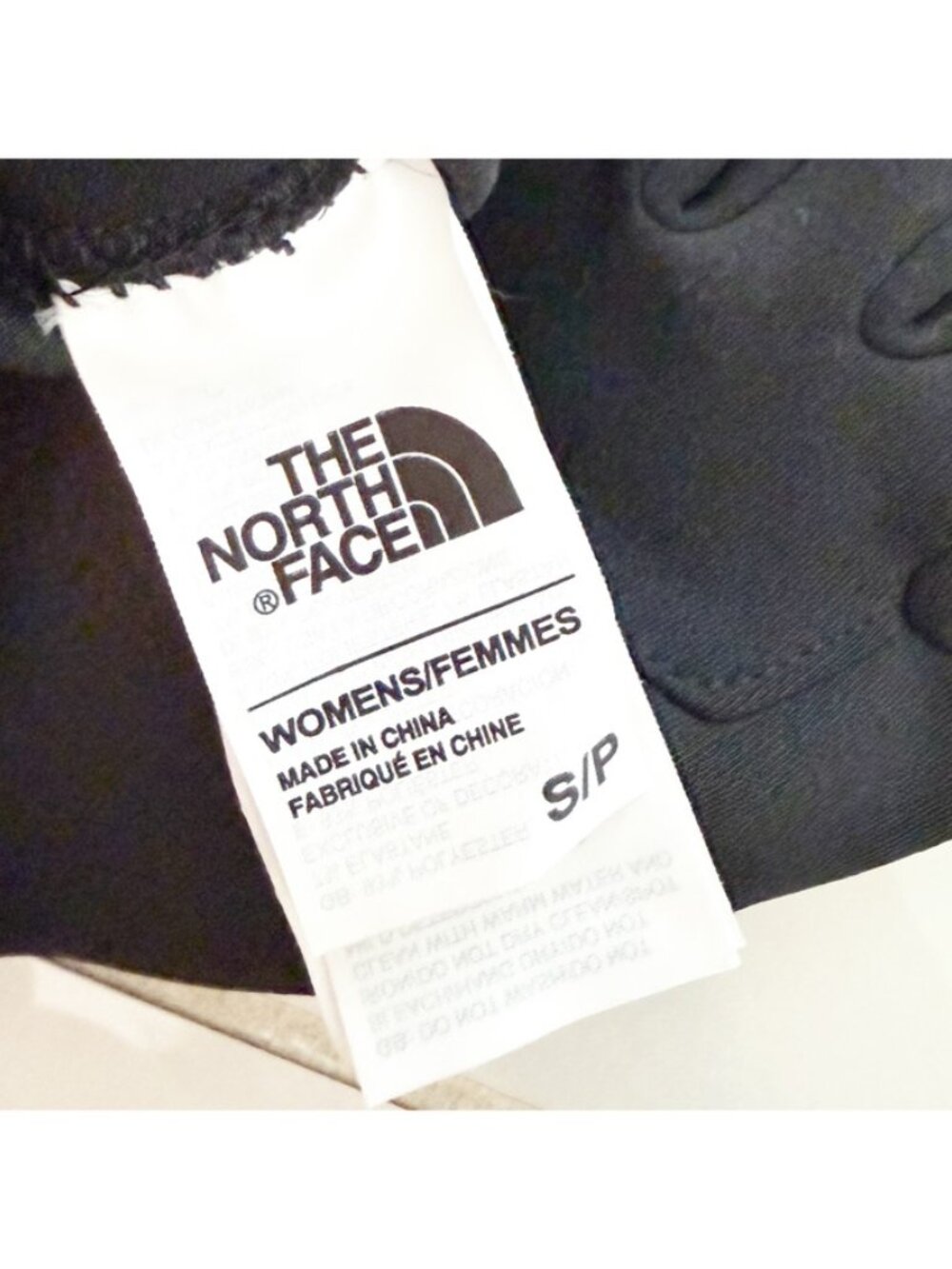 North Face Etip Gloves in Black Women's Size S - Picture 8 of 11